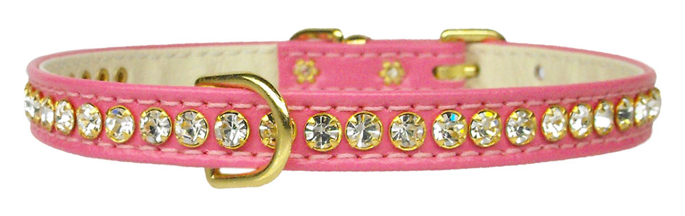 Beverly Pink 12 (with clear stones)